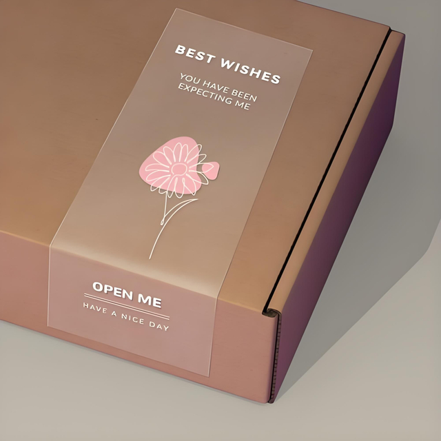  تسمية PVC شفافة 