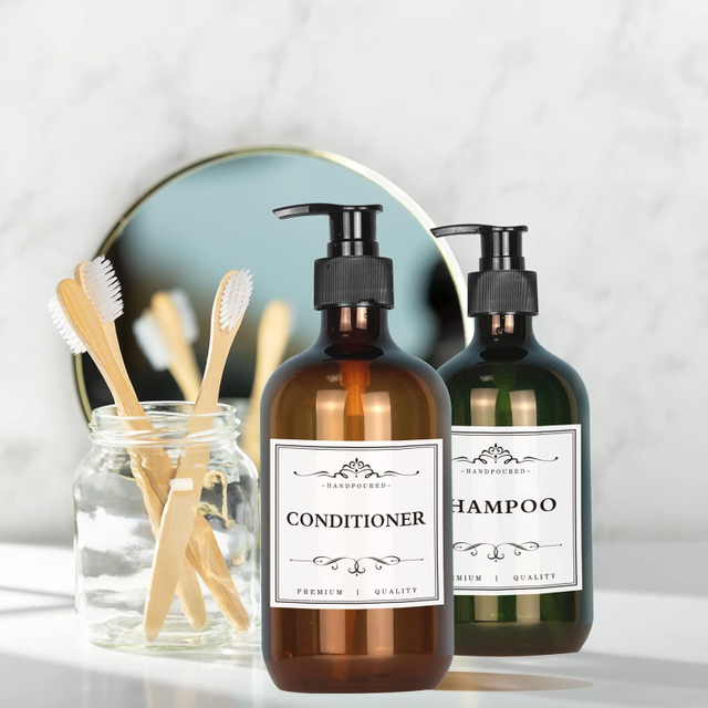 ملصق PE الأبيض اللامع